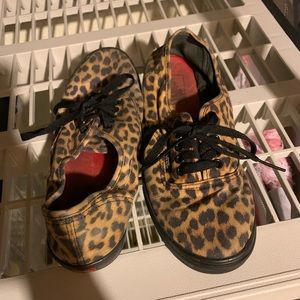 Cheetah Print Vans